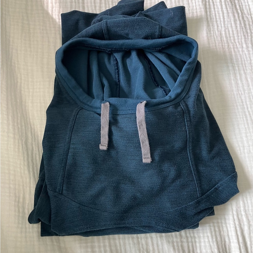 Toad&Co. sweatshirt dress size large blue